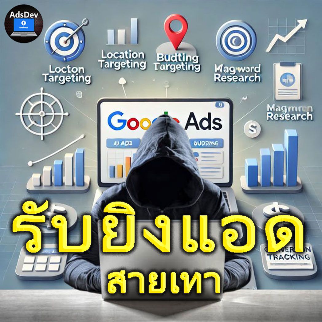บริการรับยิงแอด Google สายเทา – โฆษณาแบบมืออาชีพ ปลอดภัย ไม่โดนแบน เห็นผลจริง